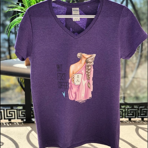 Coffee Lady T-shirt - Picture 2 of 5